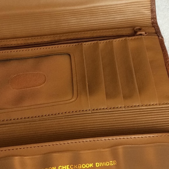 FINAL SALE PRICE Two-Tone Leather Multi-Purpose Wallet - Picture 6 of 6